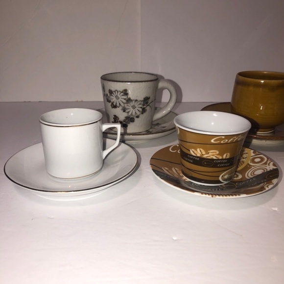 Espresso Cup/Saucer Sets (5). - Picture 4 of 5